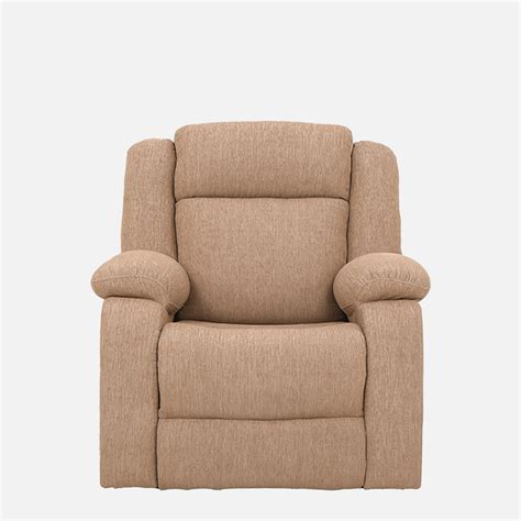 Avalon Motorized Electric Powered Brown Fabric Recliner November 17 ...