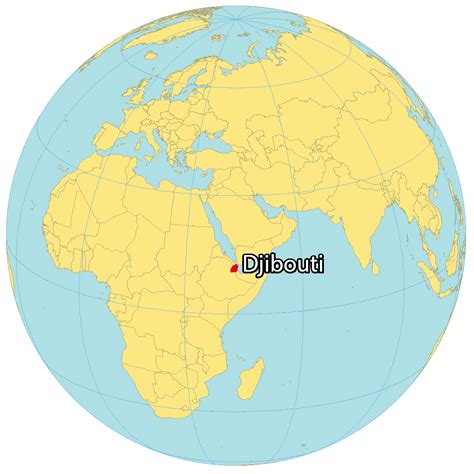 Djibouti Map - GIS Geography