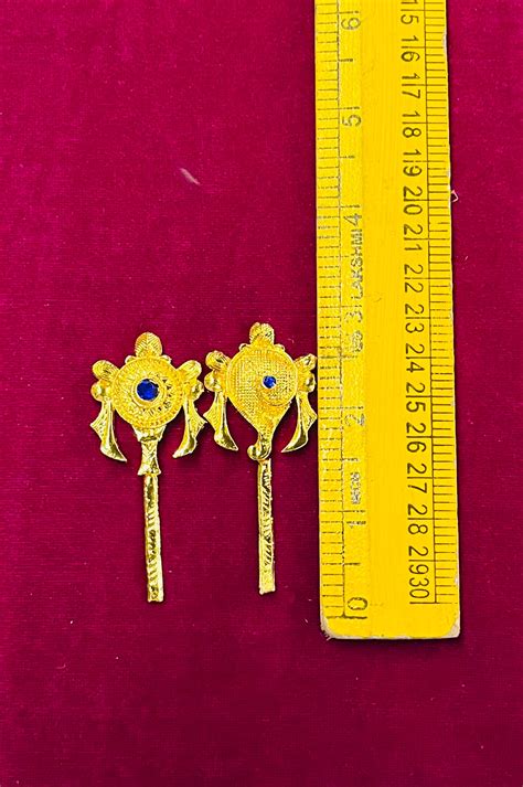 Shanku chakra gold sticks -different size -1piece pack – KnowHowArtCraft