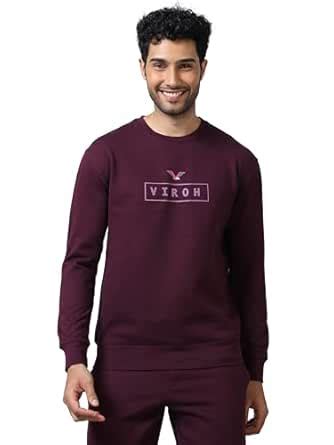 Buy VIROH Polycotton Fashion Men's Tracksuits 2 Piece Casual Athletic ...