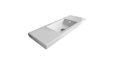 Nameeks Tecla 3502011-No Hole Tecla 39-3/8" Ceramic Wall Mounted / Drop ...