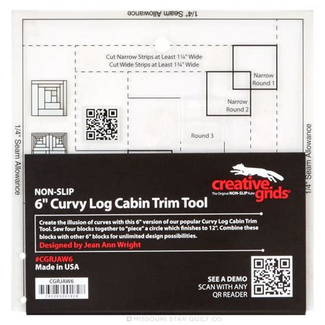 Creative Grid Video Curvy Log Cabin 的图像结果