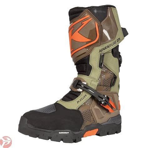 Klim Adventure GTX Boots (Burnt Olive - Potter's Clay) - Pathpavers ...