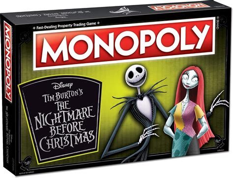 USAOPOLY Monopoly Disney Nightmare Before Christmas Board India | Ubuy