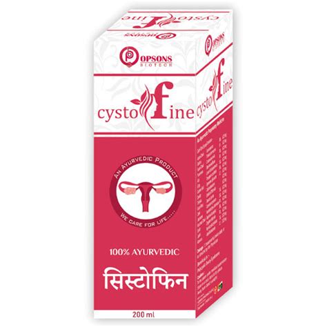 Cystofine Syrups Opsons Biotech