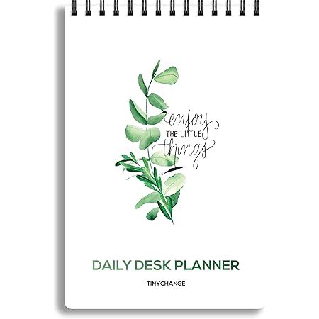 TINYCHANGE Student Planner | 12 Months Undated Study Diary | Hard Cover ...