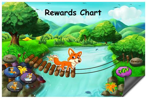Buy Sparki Magnetic Reward Chart for Kids, Promote Positive Behaviors ...
