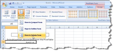 Image result for PivotTable Tabular Format