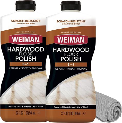 Amazon.com: Weiman Wood Floor Polish and Restorer 32 Oz 3PC Bundle ...
