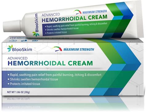 BlooSkim Hemorrhoid Cream, Hemorrhoid Relief, India | Ubuy