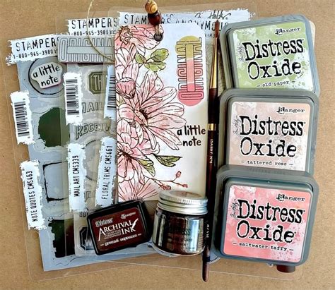 Tim Holtz Distress Inks Tutorial 的图像结果