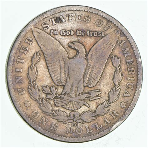 Carson City - 1884-CC Morgan Silver Dollar - RARE Historic Coin ...