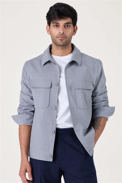 GREY PEACHY JACKET – CRAIG
