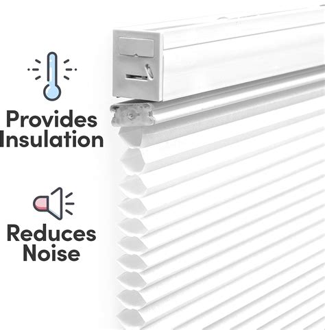 Buy Biltek Honeycomb Top-Down Blinds Cordless 20 W x 64 H Cellular ...