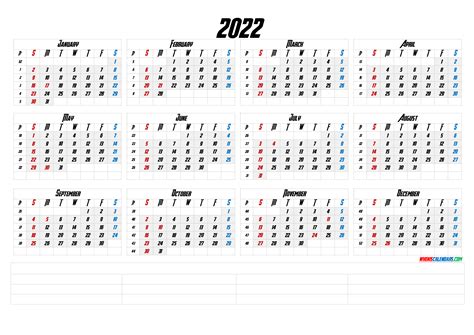 2022 Calendar Australia Printable | Template Business Format