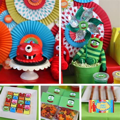 Invitation Parlour: Yo Gabba Gabba Birthday Party - Aidan Turns 3!