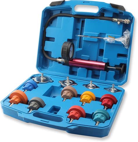 Amazon.com: DKwoeshg 14-Piece Coolant Pressure Tester Kit - Radiator ...
