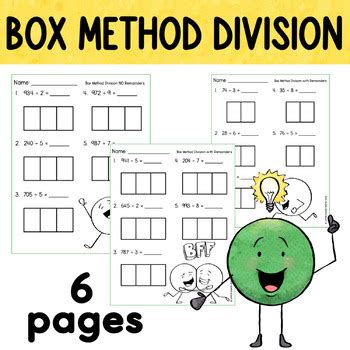 Image result for Box Method Division