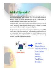 Image result for Ellipsometry Basics