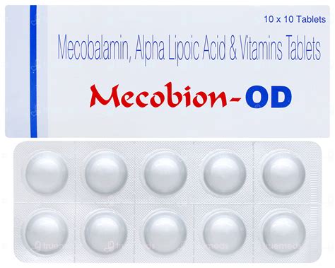 Mecobion Od Tablet 10 - Uses, Side Effects, Dosage, Price | Truemeds