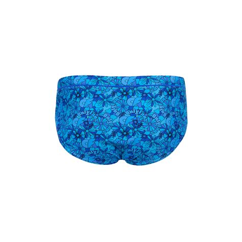 Swim Briefs - Blue Bloom - Onlyfansclubtop