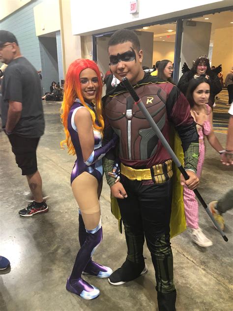 Robin and Starfire by Keanny on DeviantArt
