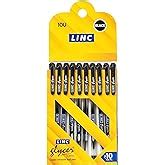 Linc Maxo Fine 0.7 mm Ball Pen | Black Ink | Pack of 25 : Amazon.in ...