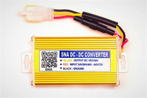 sna DC TO DC CURRENT CONVERTER 24V/36V/48V/64V/72V TO 10AMP 12V ...