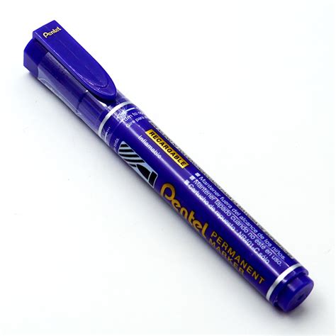 Pentel N450 Blue Color Permanent Marker SKU 24752