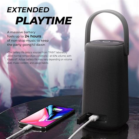 Tribit StormBox Pro: High Fidelity 360 Sound, India | Ubuy