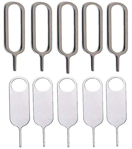 Qweezer (10 Pcs) SIM Card Tray Open Eject Pin Removal Tool Needle ...