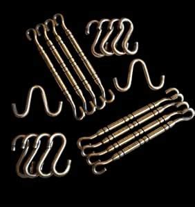 Complete JULA Set HI-Quality Heavy Guage Swing Hanging Set 28pcs Rod ...
