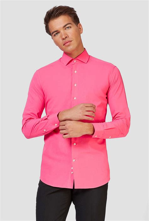 Pink Shirt Men