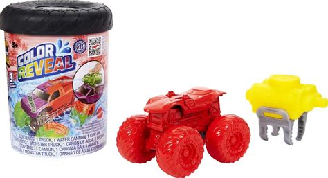 Hot Wheels Monster Trucks Color Reveal for Indoor Playgrounds - Walmart ...