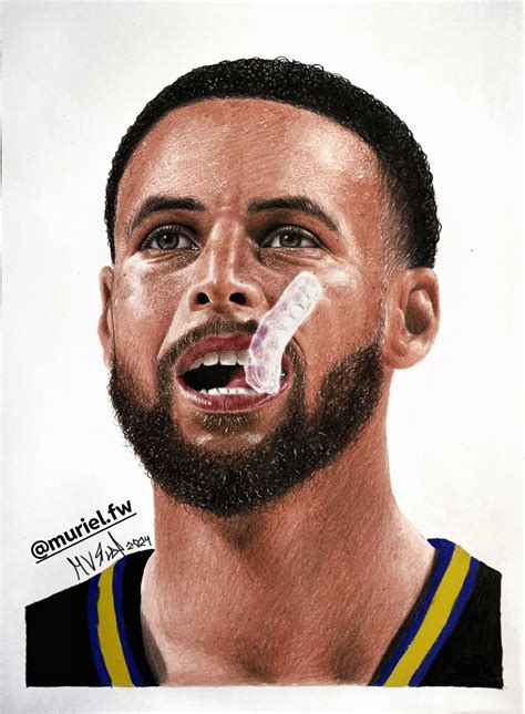 Stephen Curry Drawings Eyes