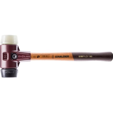 Halder 6.3713 Pound(s) Smooth Face Rubber Head Wood Soft-faced ...