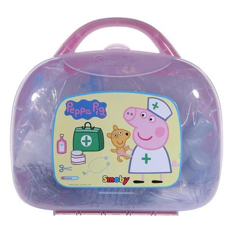 Buy Simba Smoby Peppa Pig Vanity Doctor Toy Accessories Playset Online ...