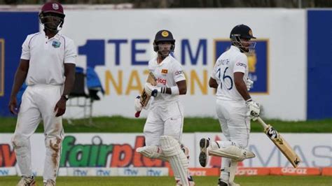 SL vs WI 2nd Test: निसंका के नाबाद अर्धशतक के दम पर श्रीलंका ने पहले ...
