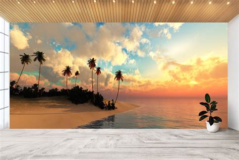 Beautiful Island Customised Wallpaper – Myindianthings