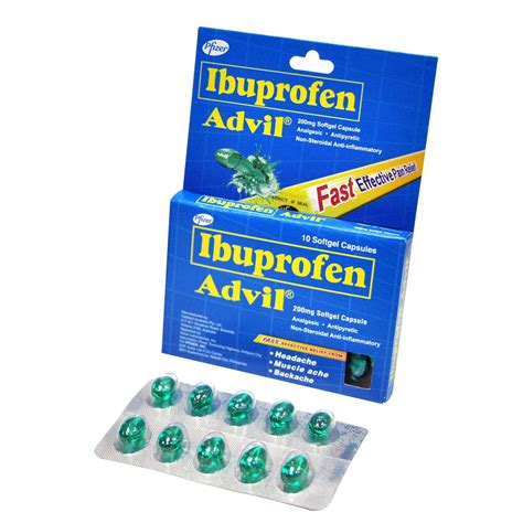ADVIL Ibuprofen 200mg - 1 Capsule price in the Philippines | MedsGo ...