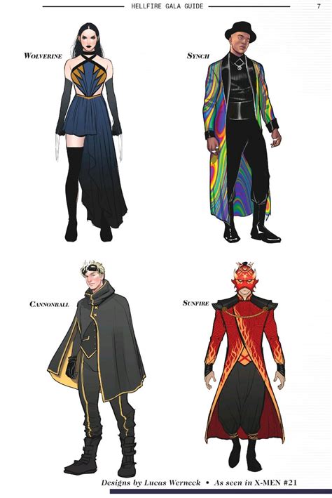 All Hellfire Gala outfits (Part 1 of 3) : r/xmen