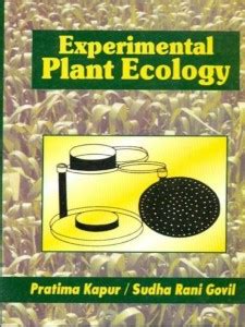 Experimental Plant Ecology: Buy Experimental Plant Ecology by Kapur ...