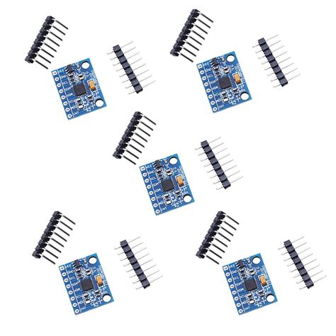 Teyleten Robot GY-521 MPU-6050 MPU6050 3-Axis Accelerometer Gyroscope ...