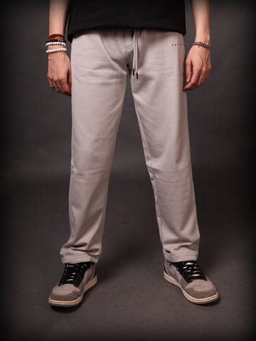 Relaxed Fit Sweatpants: Steel Grey – Prespies