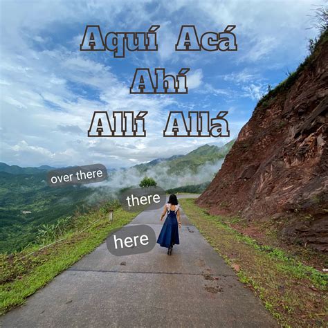 Here and There in Spanish: Acá vs Aquí vs Ahí vs Allí vs Allá