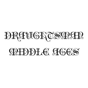Draughtsman Middle Ages - Free fonts on creazilla.com