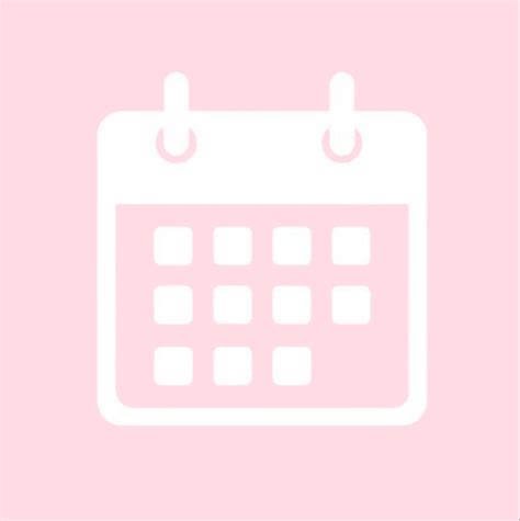 Pink Calendar Icon | Plan Your Year Easily!
