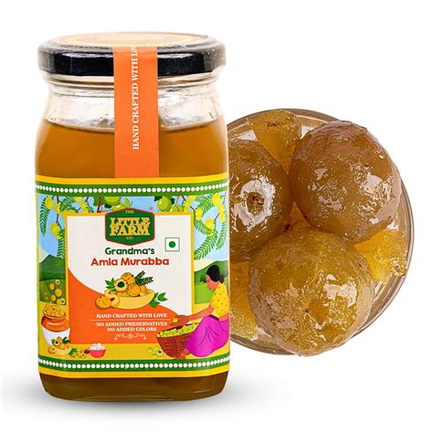 THE LITTLE FARM CO Amla Murabba - Amla ka Murabba | Awla Murabba | Farm ...