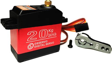 ANNIMOS 20KG RC Servo Digital High Torque Full Metal India | Ubuy