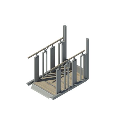 BIM objects - Free download! FlexStep: 2+2 Steps | BIMobject